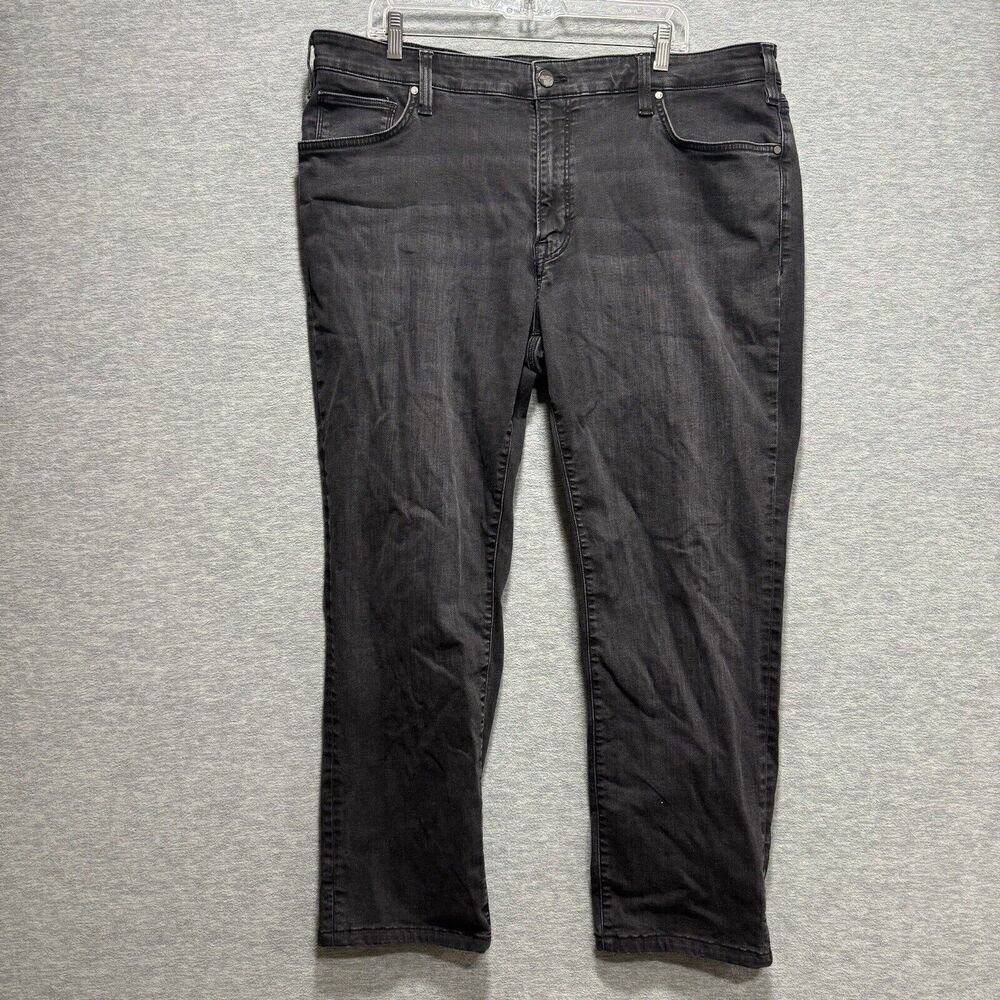 34 Heritage Jeans Men’s 42x32 Black Charisma Comfort Rise Classic Stretch Denim